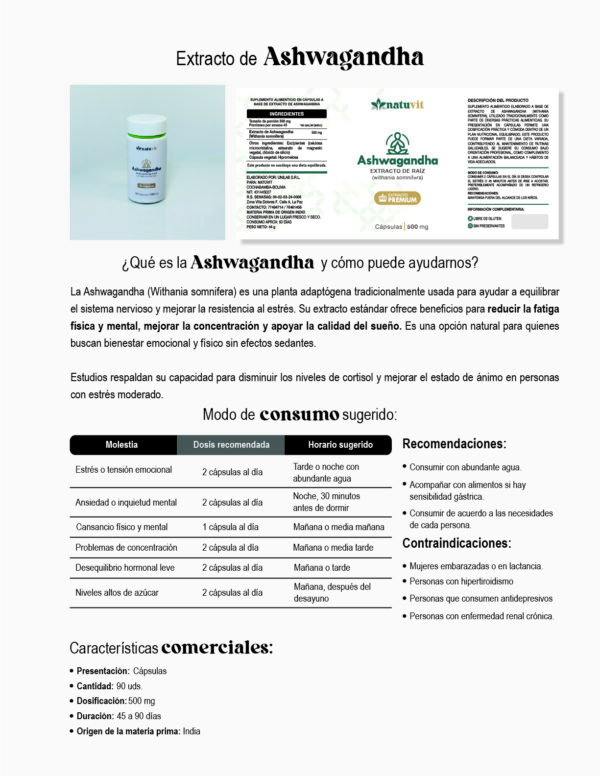 ASHWAGANDHA - Imagen 5