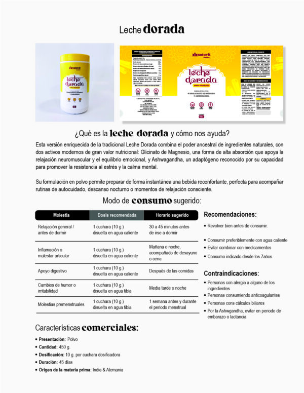 LECHE DORADA+ - Imagen 2