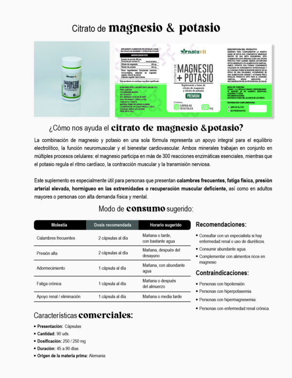 MAGNESIO&POTASIO - Imagen 4